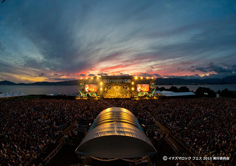 会場の様子（C）イナズマロック フェス2015 実行委員会