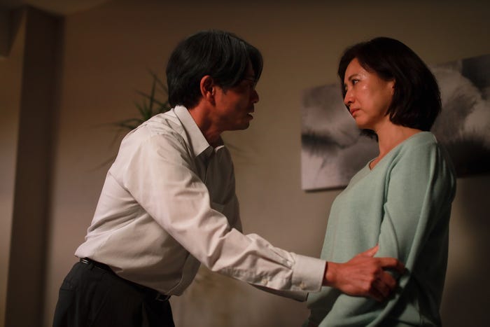 吉沢悠、戸田菜穂「泥濘の食卓」最終話より(C)テレビ朝日