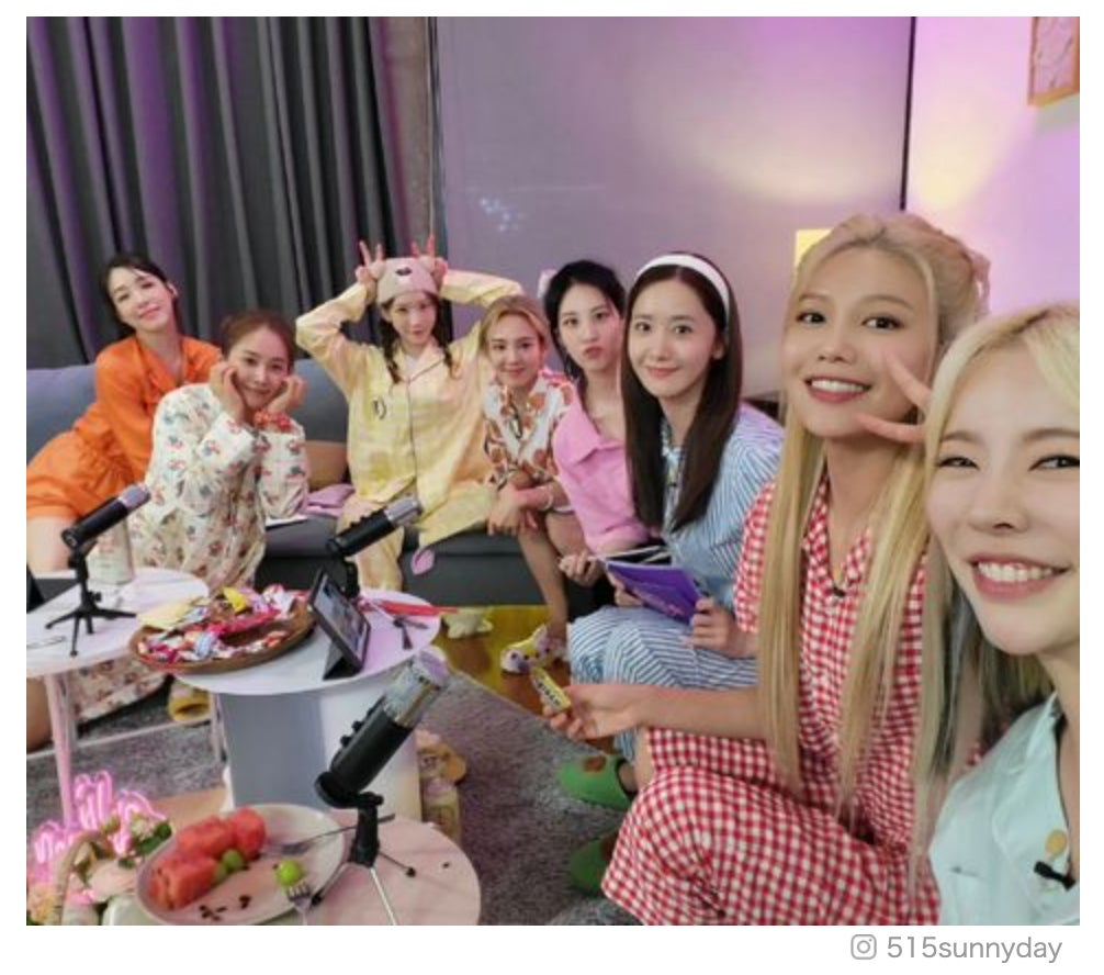 少女時代、パジャマ姿の団体オフショット公開　変わらぬ美貌に反響「永遠の憧れ」