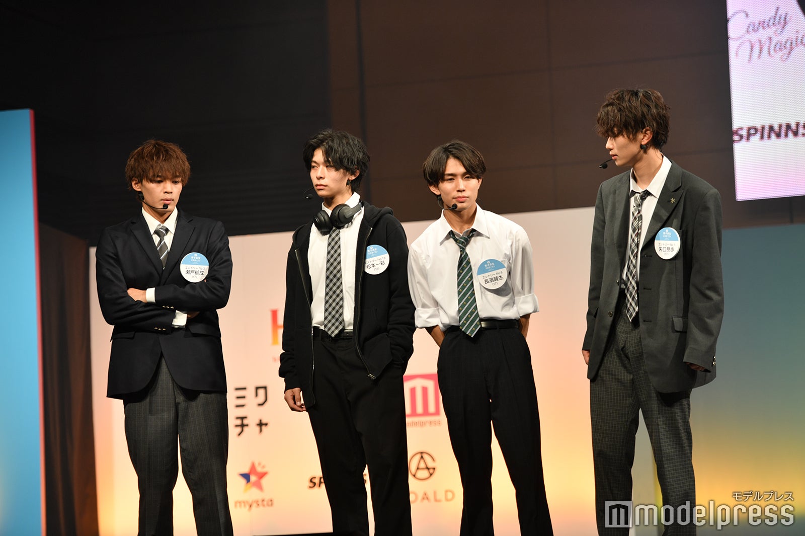 「男子高生ミスターコン2022」ファイナル審査の様子（C）モデルプレス