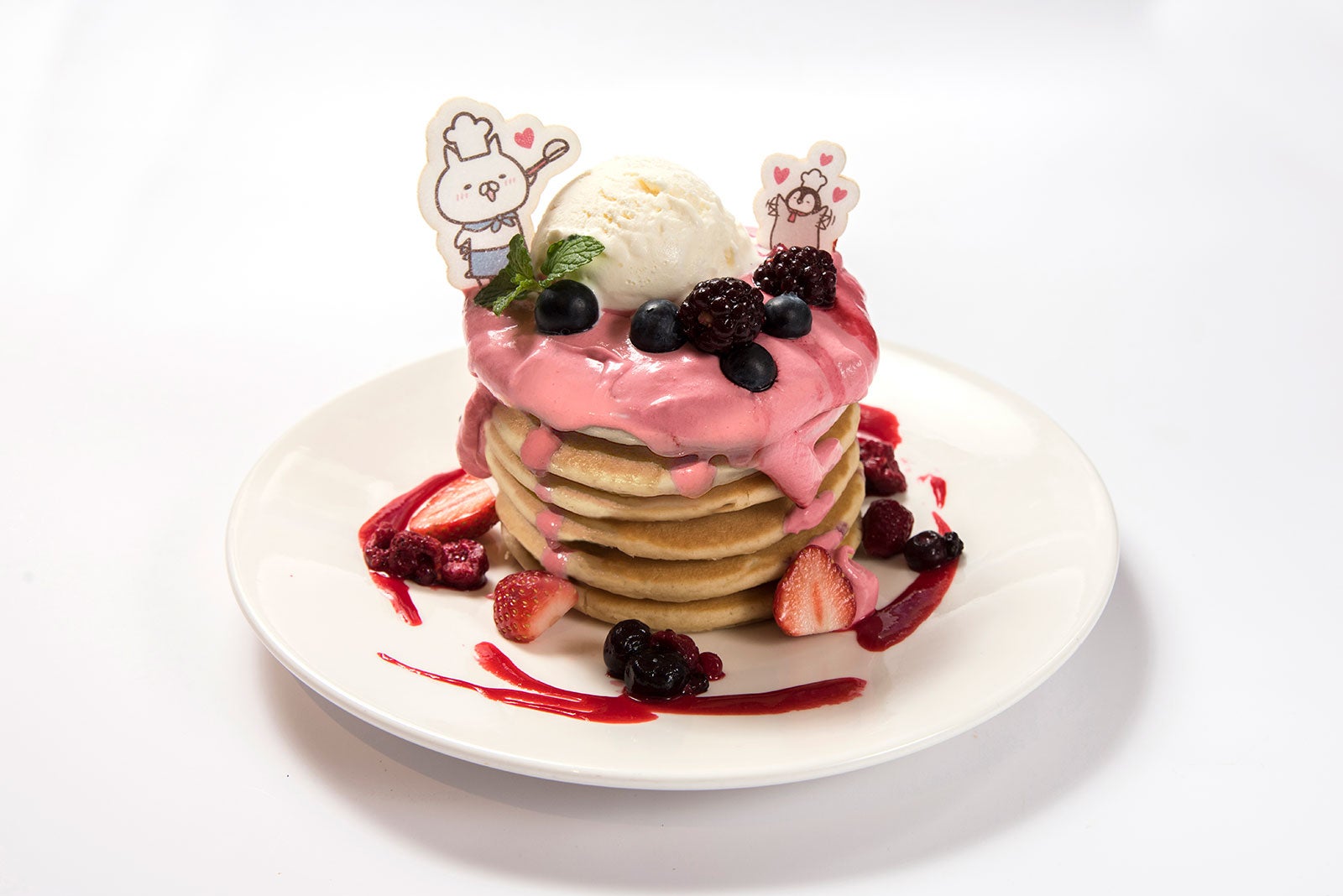 アイスポン♡ふわふわパンケーキ 1,590円（税抜） （C）もじじ／LINE