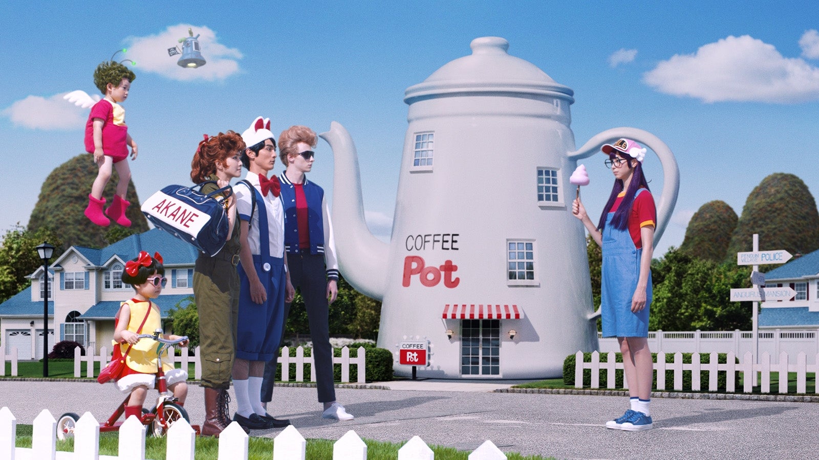 GU新TVCM「アラレがスカート！？」篇より