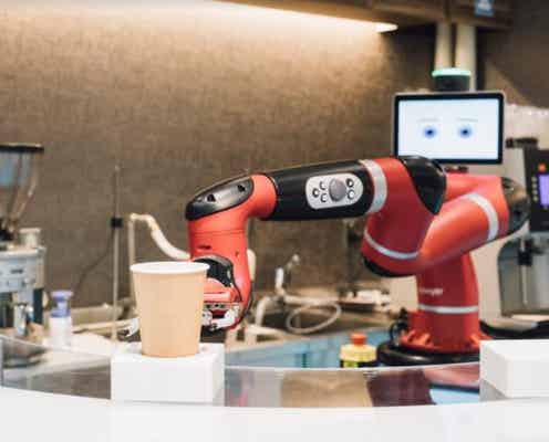渋谷モディに「変なカフェ」開店、ロボットバリスタが淹れたてコーヒーを提供