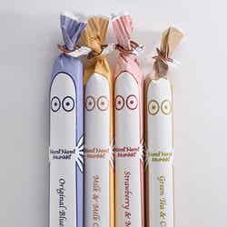 テイクアウト限定スイーツ「ニョロニョロドーナツ」各¥380(税別)(C)Moomin Characters TM