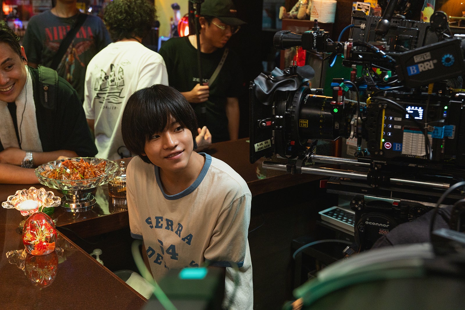 武田創世「ダウンタイム」メイキング写真／Netflixシリーズ「ダウンタイム」独占配信中