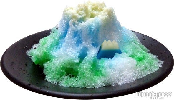 おがわ富士山／画像提供：「ご当地かき氷祭」PR事務局