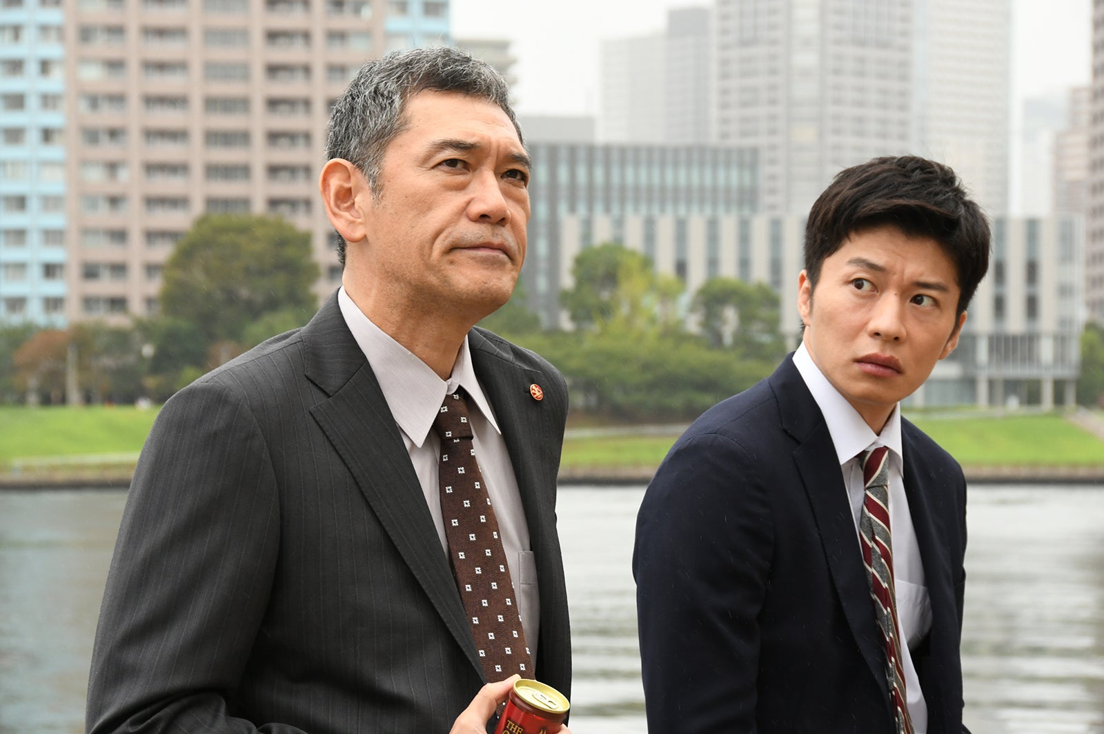 杉本哲太、田中圭（C）テレビ朝日