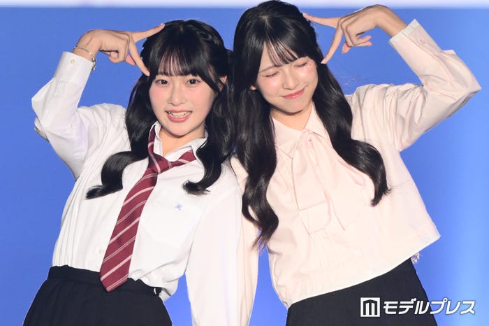 秋元優奈、白石乙華(C)モデルプレス