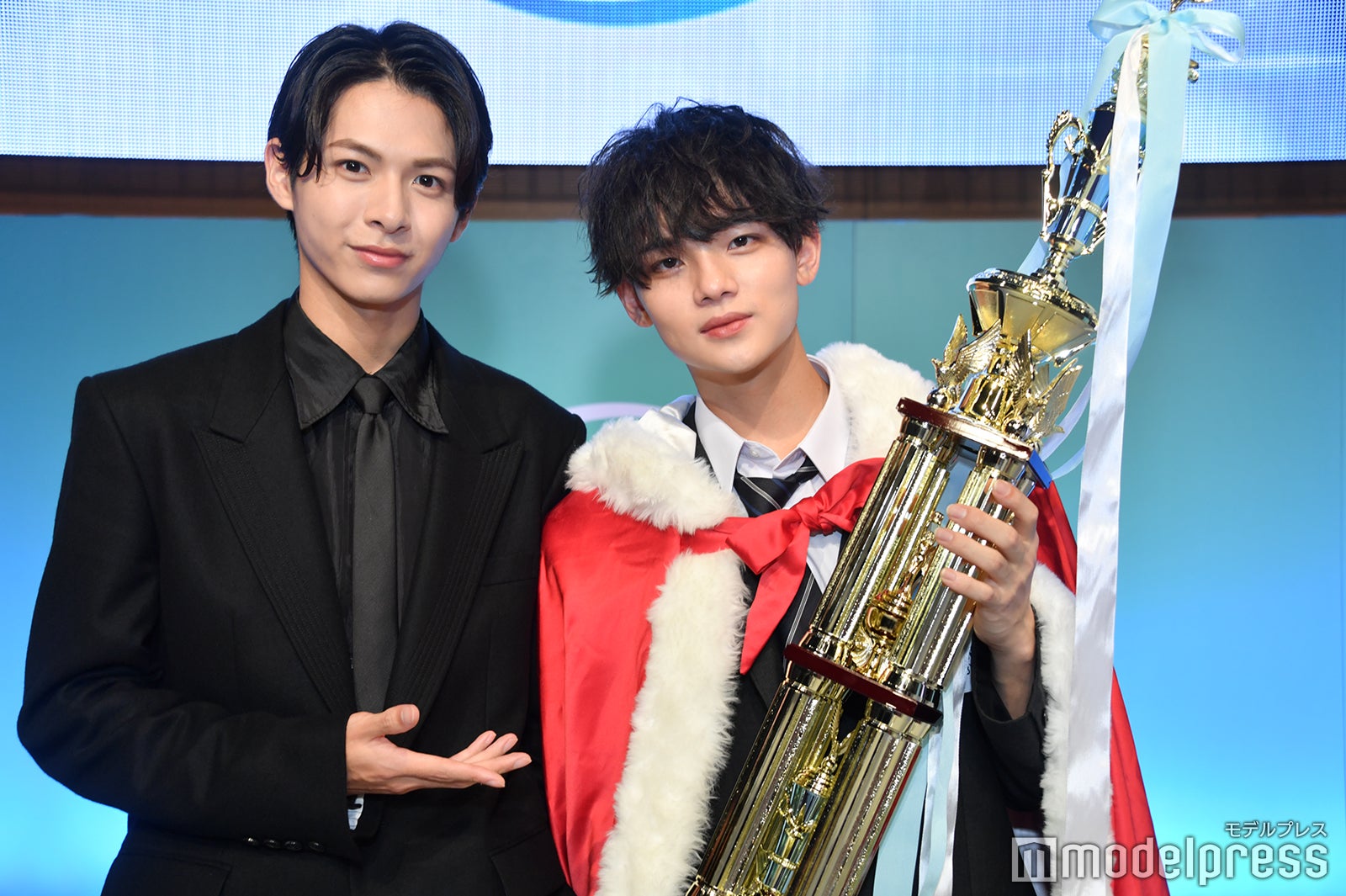 小宮璃央、船山恭兵くん （C）モデルプレス