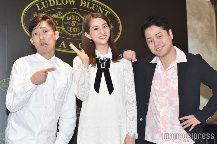 石田明、堀田茜、井上裕介(C)モデルプレス