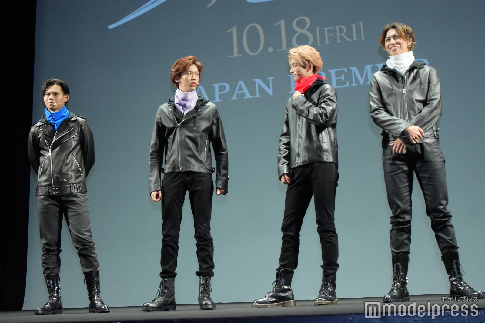 超特急（左から：カイ、リョウガ、ユーキ、タカシ）（C）モデルプレス