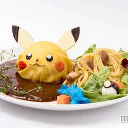 「ピカチュウも大好きハンバーグ!サラダにはポロック!?ふしぎなアメでレベルアップ!!」¥1,380【モデルプレス】