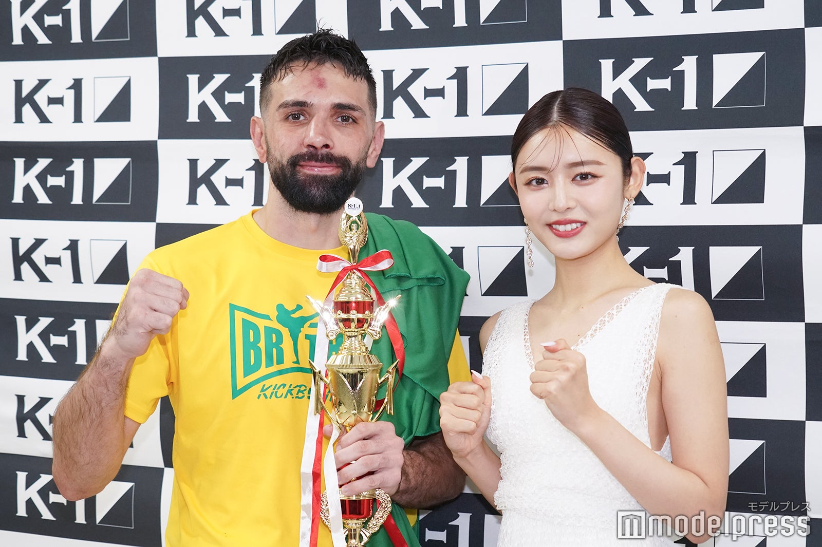 ヴィニシウス・ディオニツィオ選手、古畑星夏 （C）モデルプレス