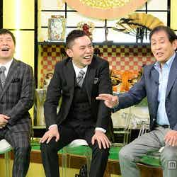 （左から）田中裕子、太田光、萩本欽一（画像提供：テレビ朝日）