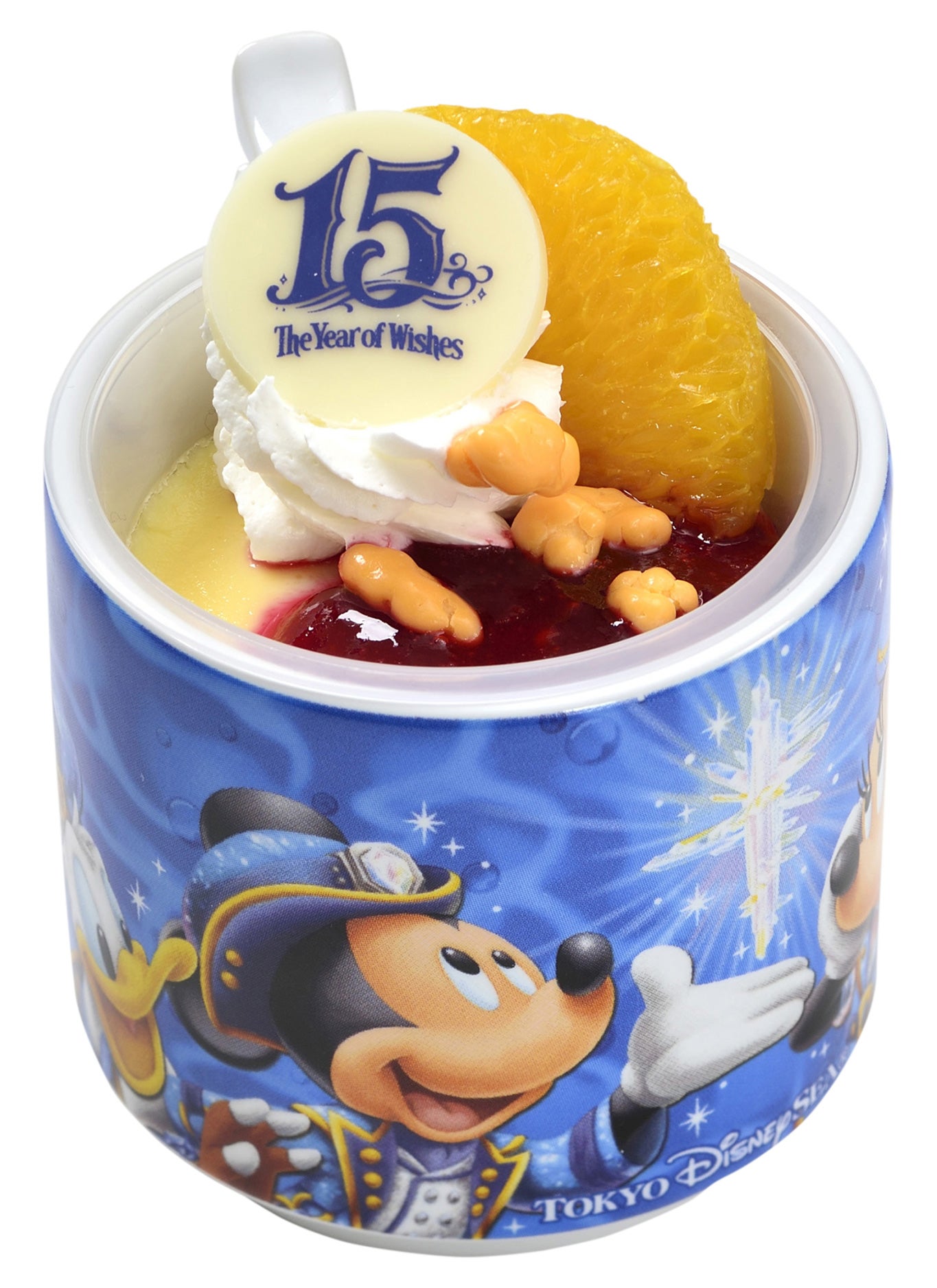 クリーミーカスタード、スーベニアカップ付き￥850（C）Disney