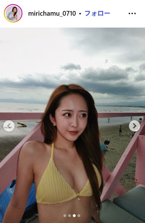 みりちゃむInstagramより