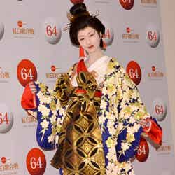 「第64回NHK紅白歌合戦」のリハーサルに登場した壇蜜