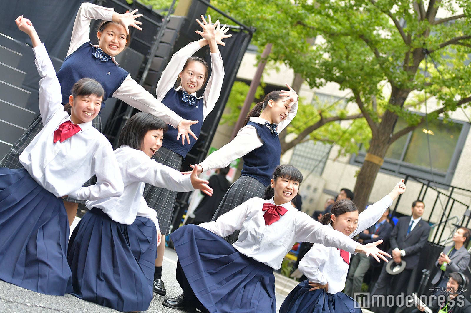 府立今宮高校＆府立久米田高校（C）モデルプレス