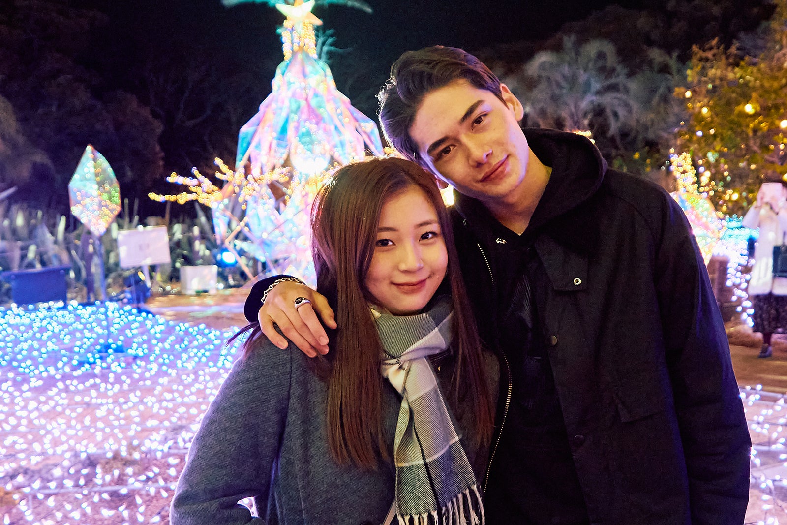 YUNA、Sean「彼とオオカミちゃんには騙されない」（C）AbemaTV, Inc.