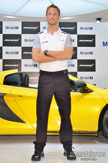 F1レーサーのジェンソン・バトン