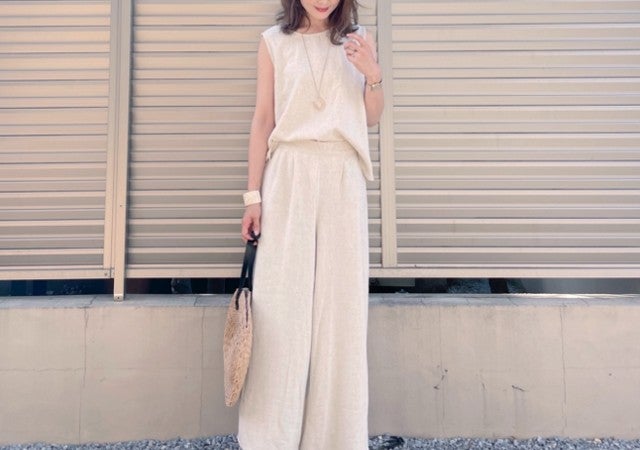 とにかく使えるオトナ女子の必需アイテム しまむらおすすめセットアップで着回し3style モデルプレス