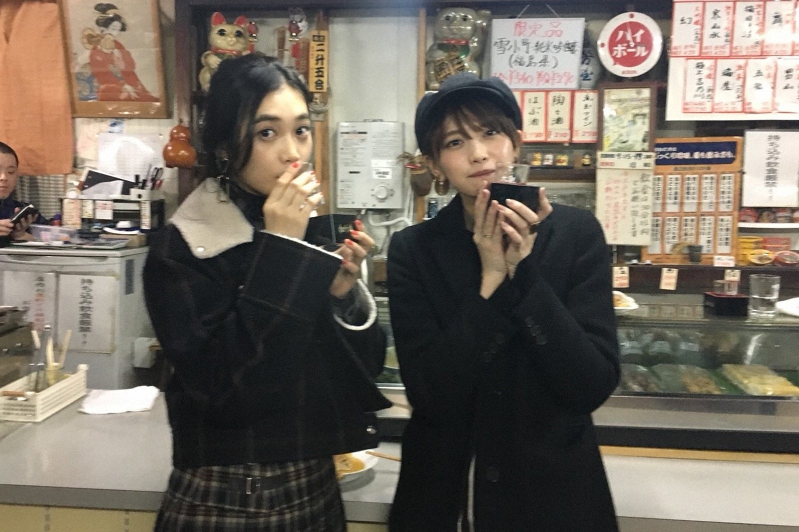 （左から）林田岬優、宮田聡子（C）TBS