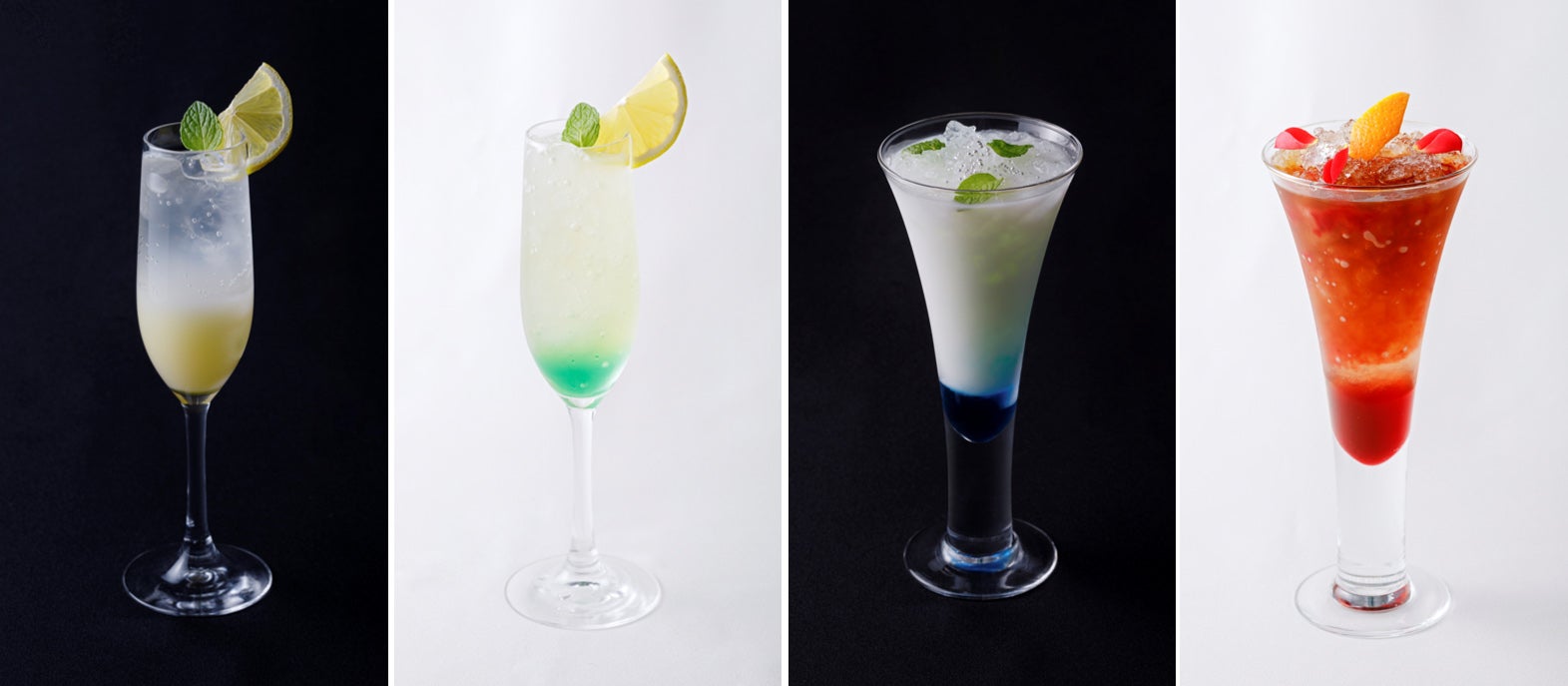 刀剣乱舞ONLINE スペシャルアフタヌーンティー～BLACK＆WHITE～各1,500円（C）2015 EXNOA LLC/NITRO PLUS