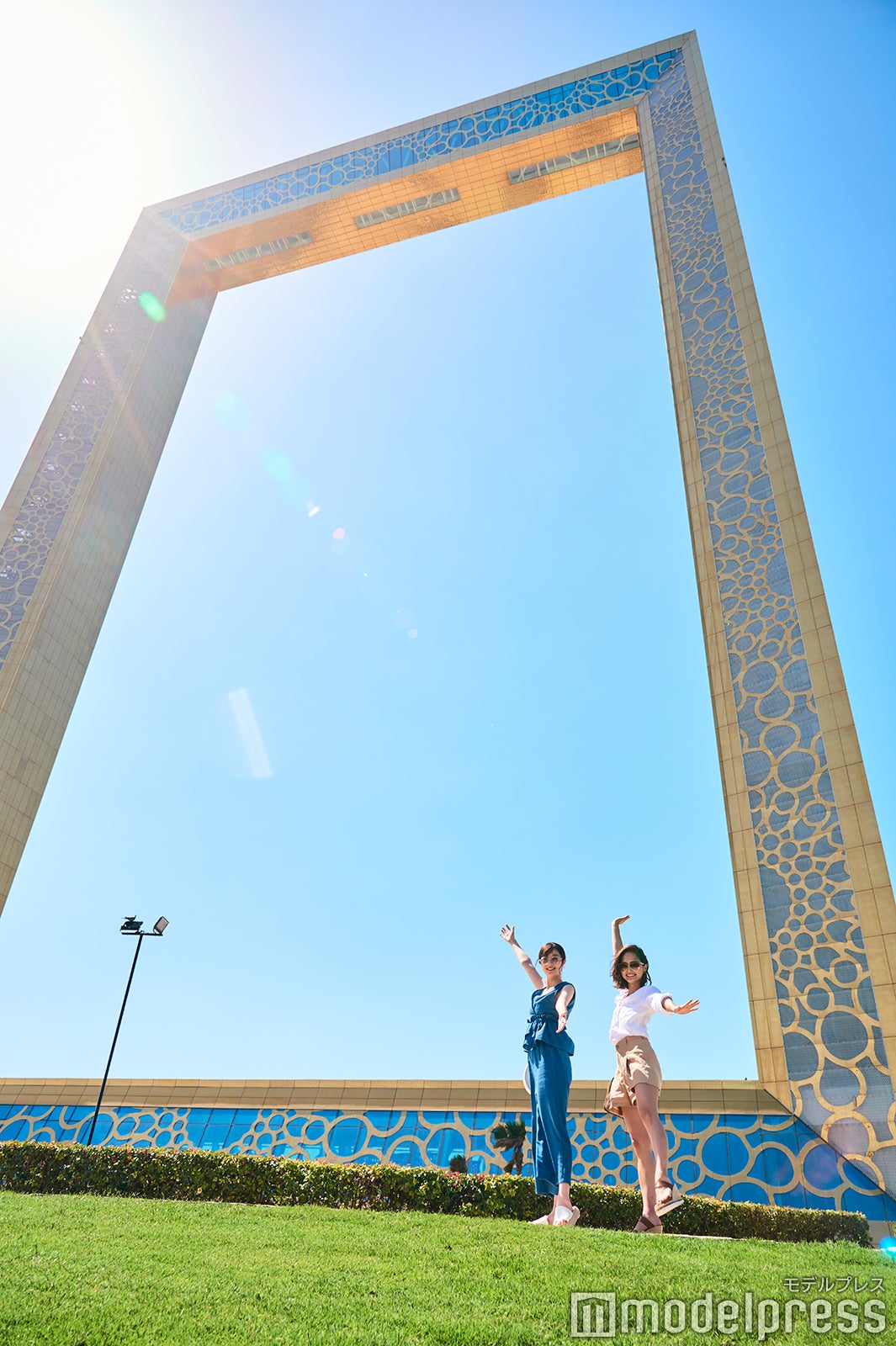 斬新すぎる建造物「ドバイ・フレーム」（C)モデルプレス