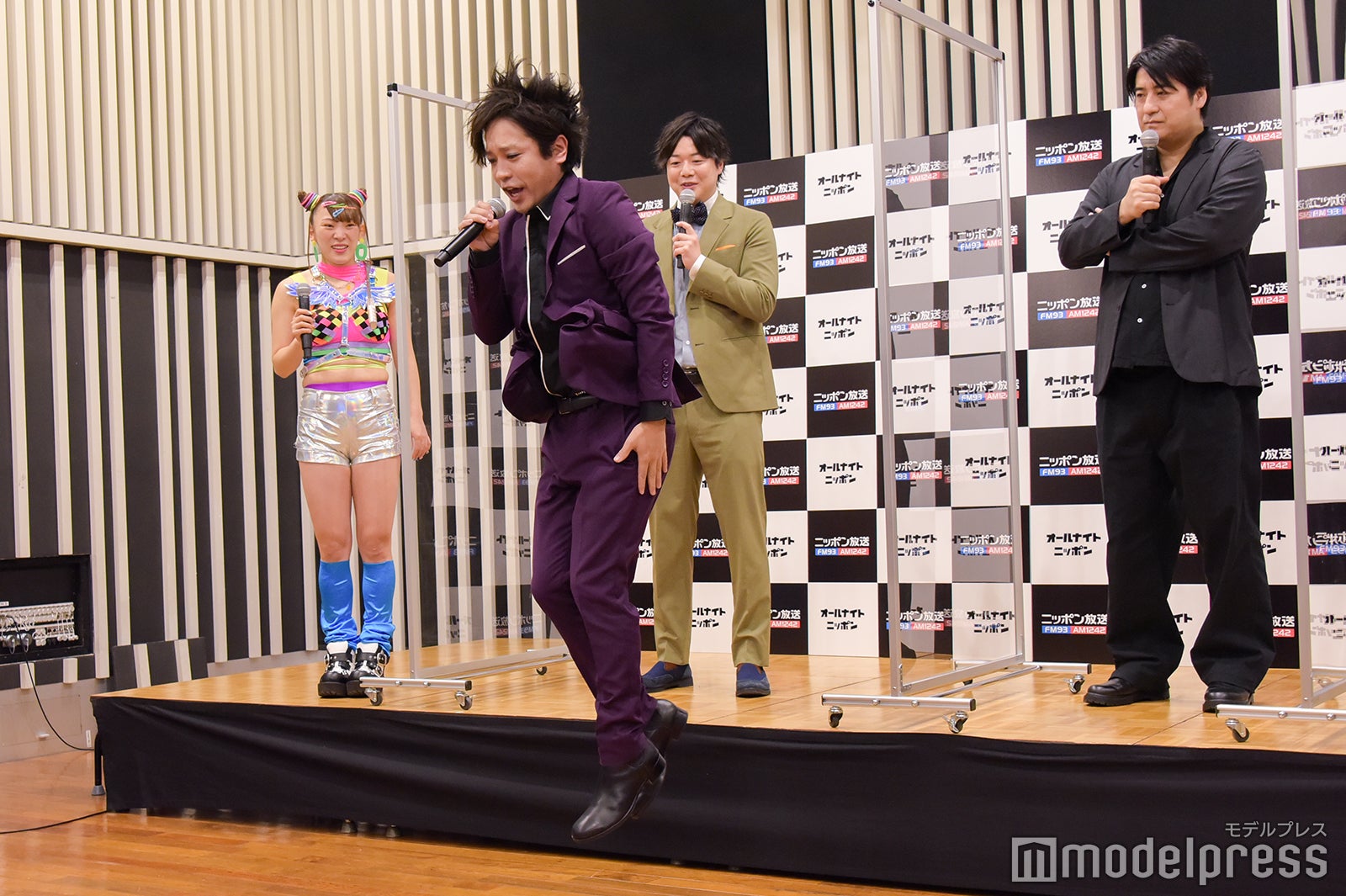 フワちゃん、ぺこぱ（シュウペイ、松陰寺太勇）、佐久間宣行 （C）モデルプレス