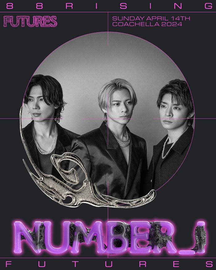 Number_i、米国最大級音楽フェス「コーチェラ」出演へ「ぶちかまします」