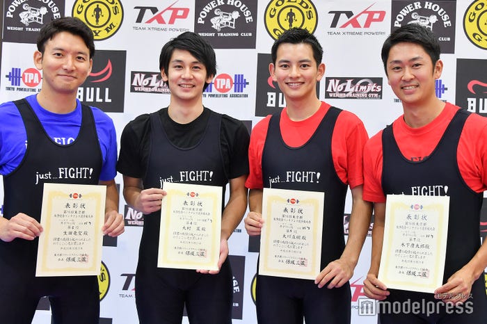 生田竜聖アナ、大村晟アナ、大川立樹アナ、木下康太郎アナ(C)モデルプレス