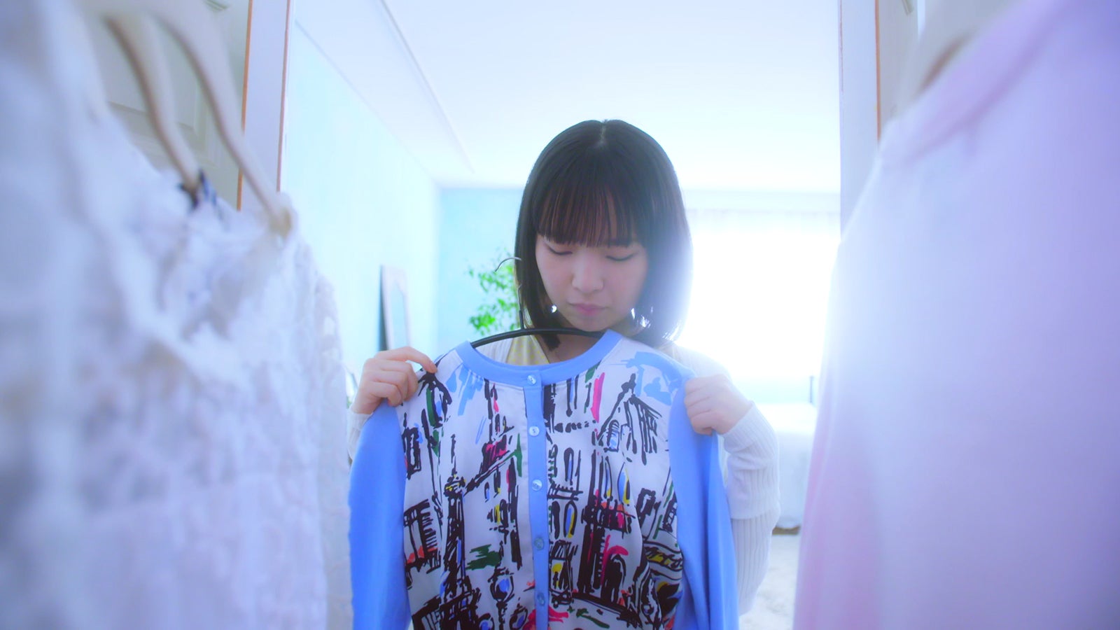 田中芽衣／WEB動画「なりたいわたしが見つかるルージュ」より（提供写真）