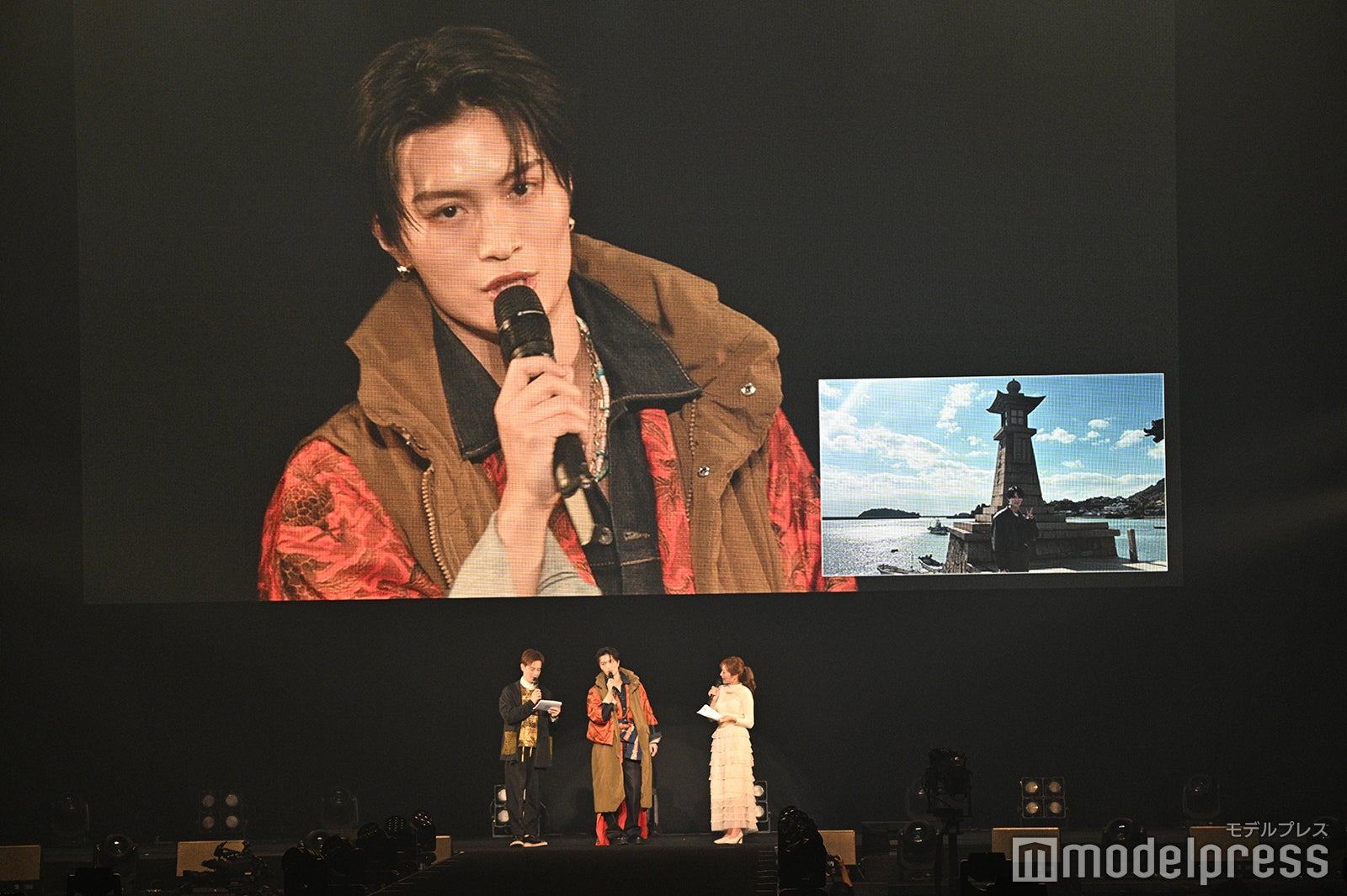 ACEes那須雄登、人生初ランウェイ ミリタリー×和コーデで圧巻オーラ