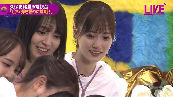 阪口珠美、山下美月/乃木坂46YouTubeチャンネル「乃木坂配信中」乃木坂46時間TVより