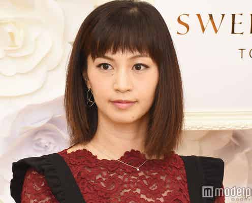 安田美沙子、ワンショルで美肩チラリ「おしゃれ」「華奢で綺麗」
