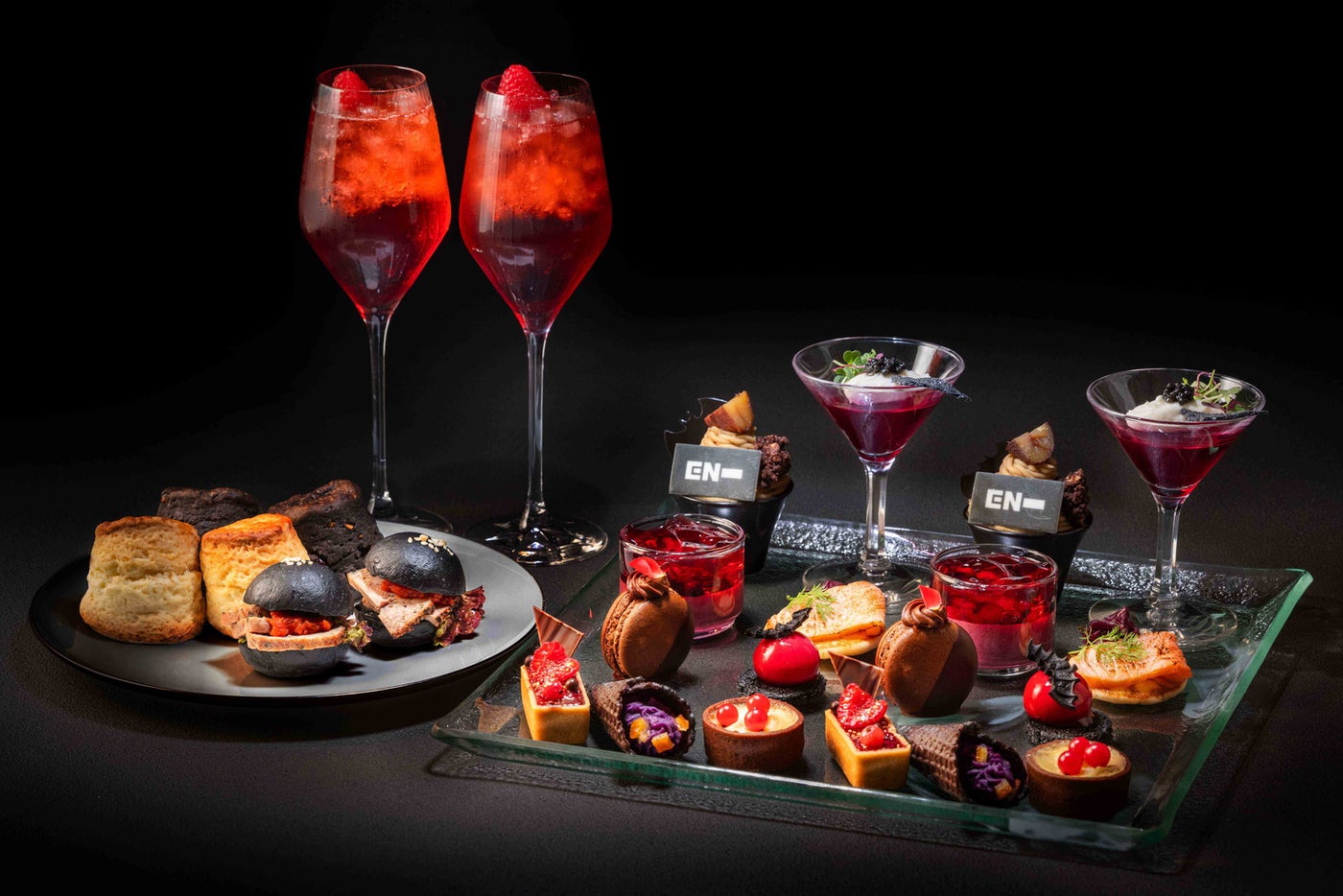 「EN-CHANTED BITE」 ENHYPEN ウィークデイアフタヌーンティー（イメージ）（提供写真）