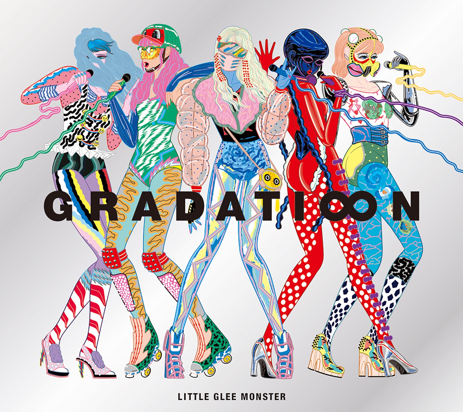 Little Glee Monster／完全盤アルバム「GRADATI∞N」 初回生産限定盤A（提供写真）