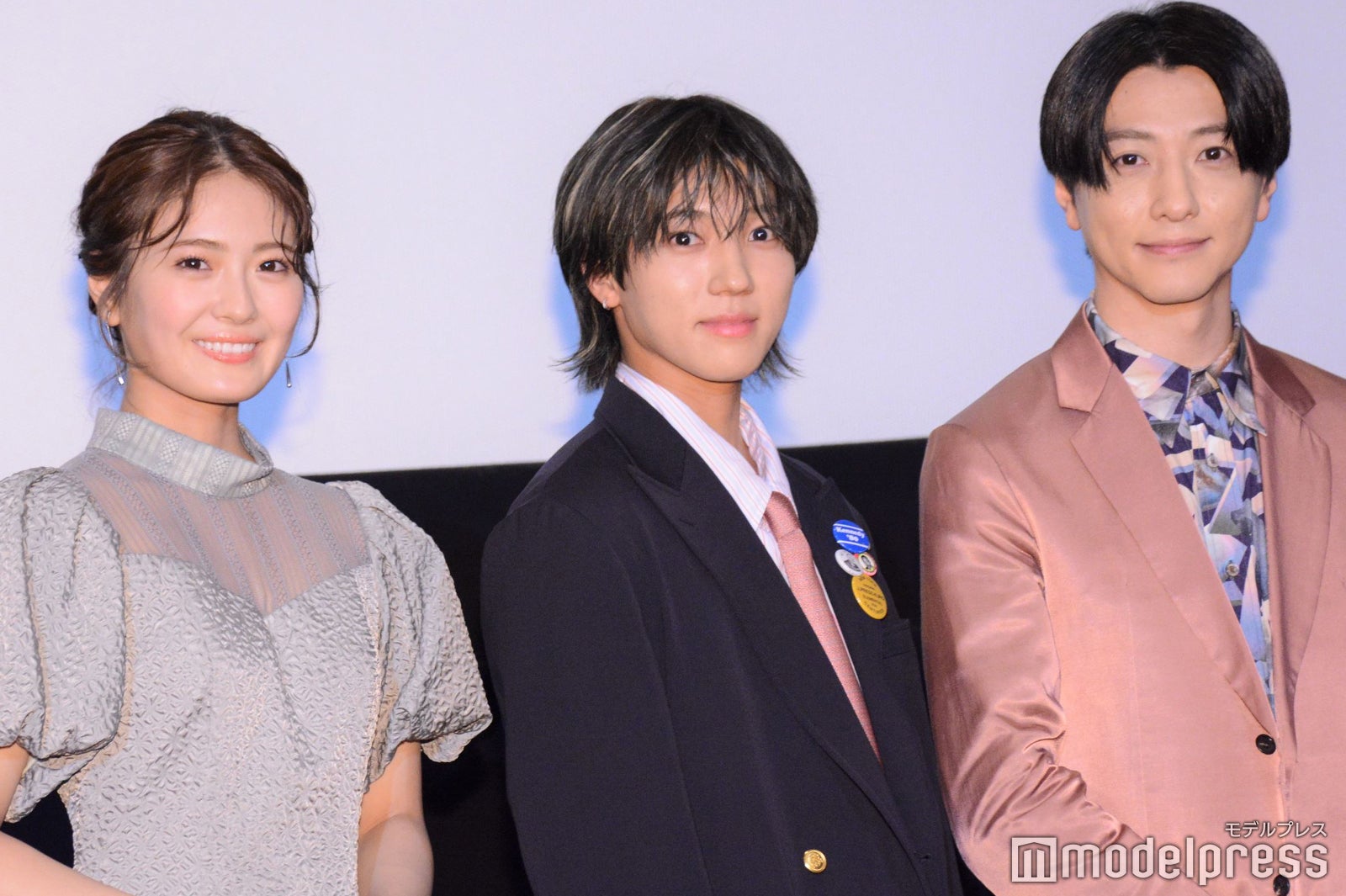 （左から）清宮レイ、安井謙太郎、鈴木拡樹 （C）モデルプレス