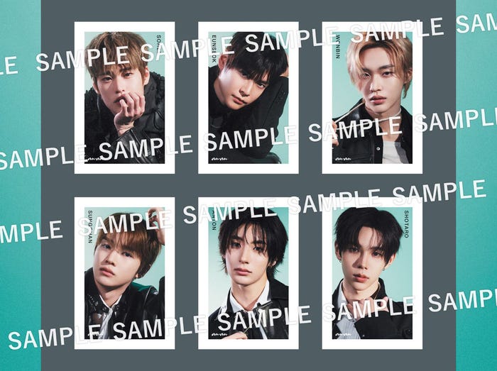 anan2484号RIIZEスペシャルエディションカード1(2026年2月18日発売)(C)マガジンハウス(C)anan/マガジンハウス