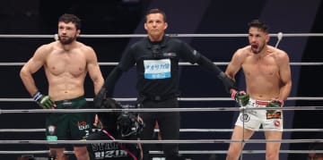 クレベル・コイケが涙の復活の判定勝ち！「まだまだ頑張ります」ケラモフとの元王者対決制し連敗ストップ「シェイドゥラエフ、朝倉にリベンジしたい」