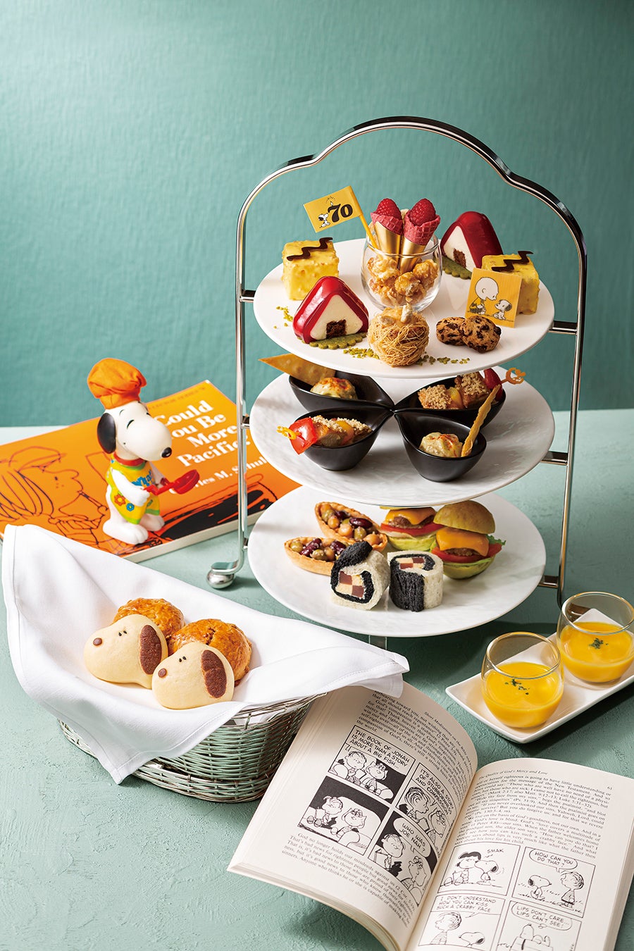 SNOOPY アフタヌーンティー1950's（提供画像）