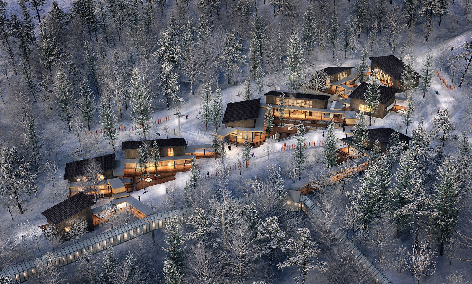 星野リゾート トマム、日本初の「ホタルストリート」誕生　ゲレンデ中腹で食事や買い物満喫