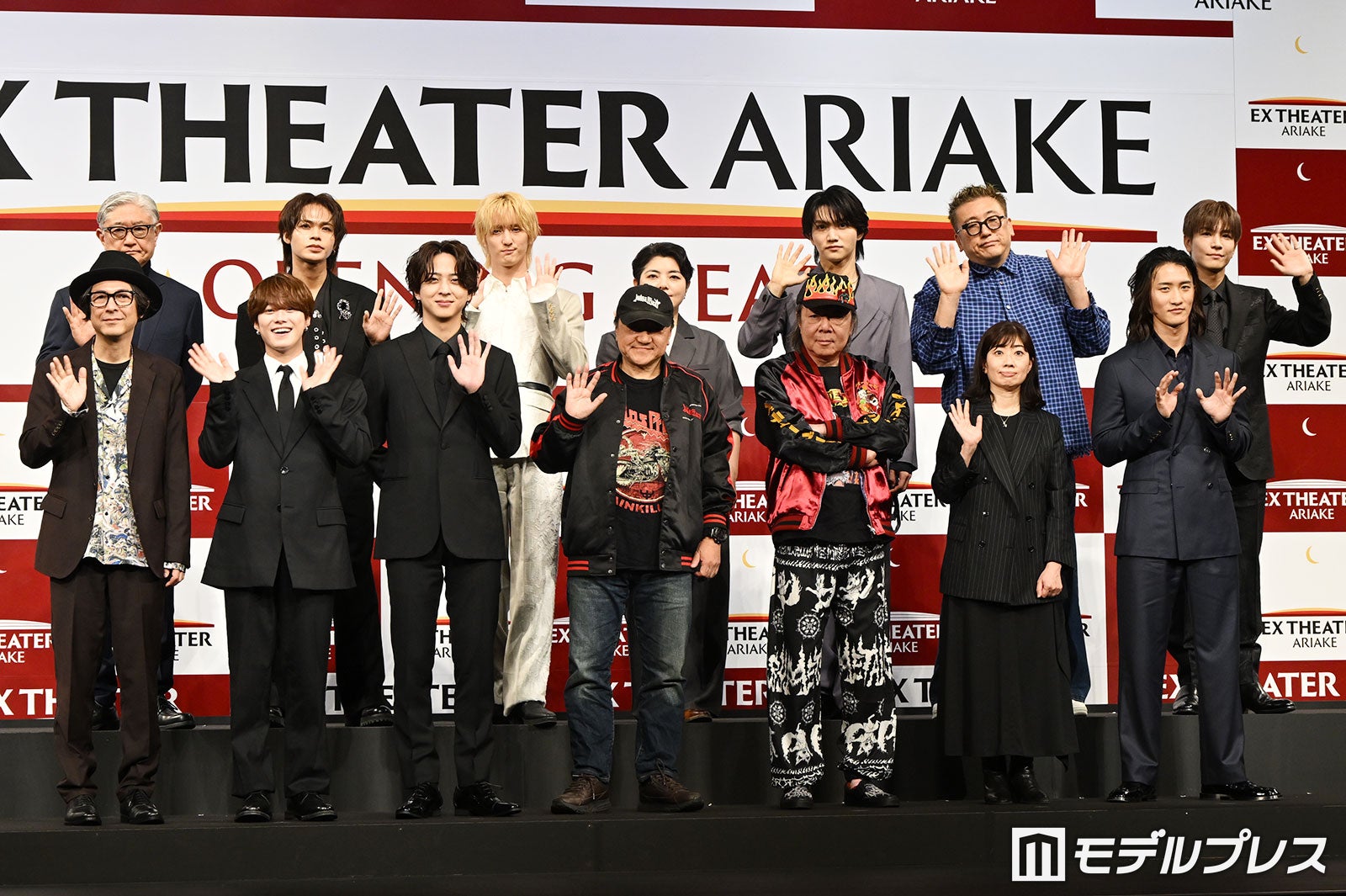 なにわ男子・大橋和也＆timelesz寺西拓人、Snow Man岩本照ら、新劇場「EXシアター有明」豪華集結 オープニングラインナップ発表会