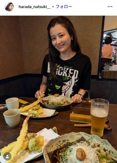 原田夏希、第4子出産していた
