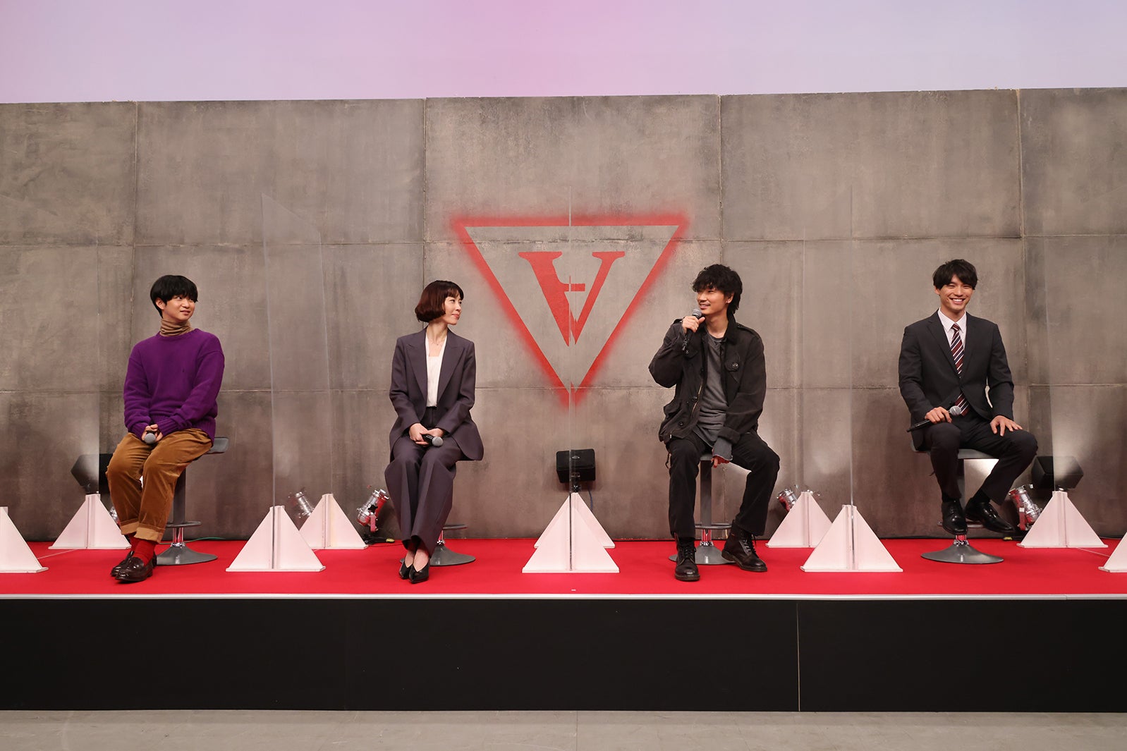 千葉雄大、木村佳乃、綾野剛、福士蒼汰（C）カンテレ