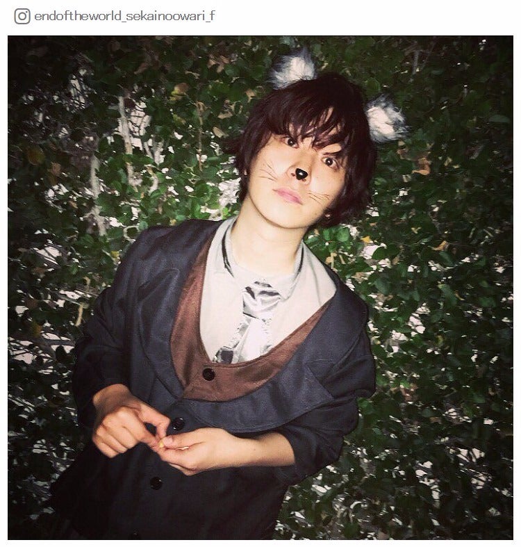 狼に扮したFukase／Fukase Instagram