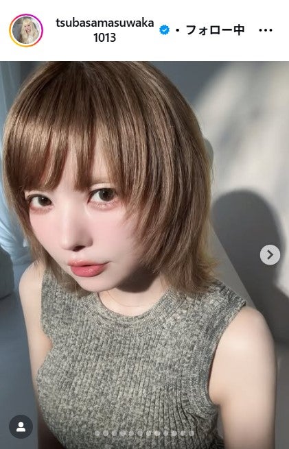 益若つばさInstagramより