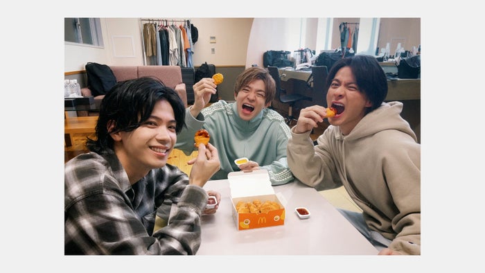Number_i、マクドナルド新CMで思い出語り合う 結束力も強化