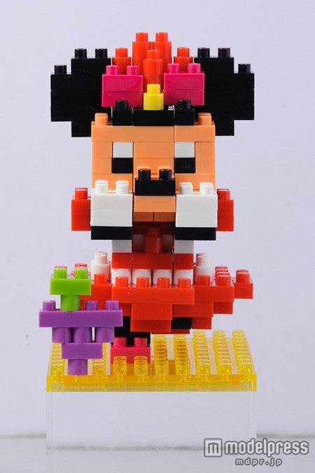 TDS：ナノブロック（ミニー）￥1500／（C）Disney