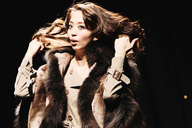 松島花（「ラフォーレファッションウィーク'11」より）